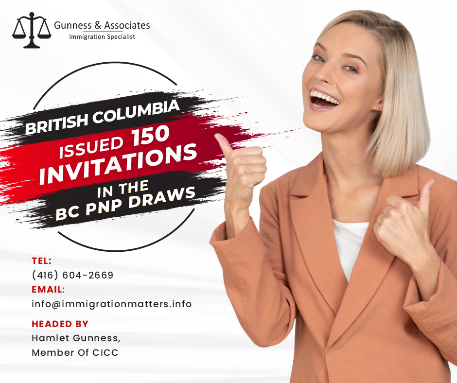 latest BC PNP draws