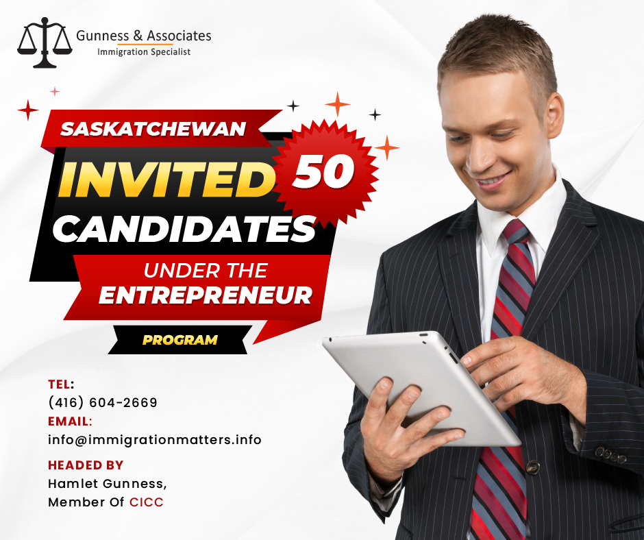 Saskatchewan Entrepreneur program