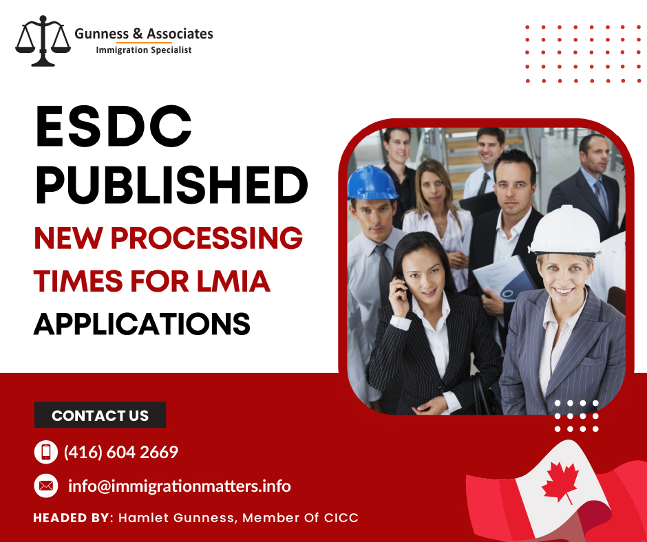 new processing times for LMIA applications