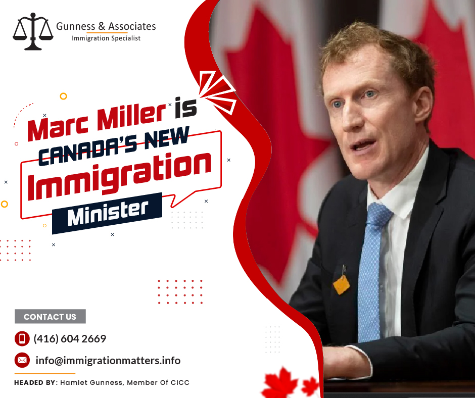 new Immigration Minister of Canada