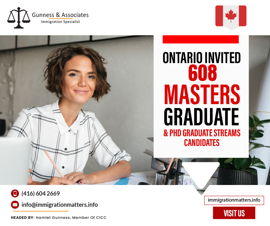 OINP Masters Graduate